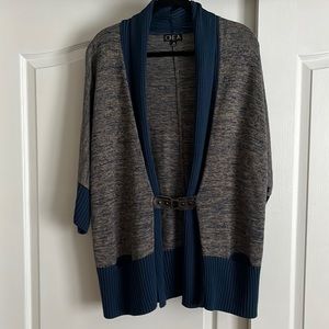 One A 3/4 Sleeve Cardigan Sweater 2X